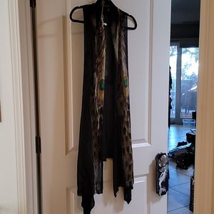 Lightweight shrug 3/4 length. Versatile